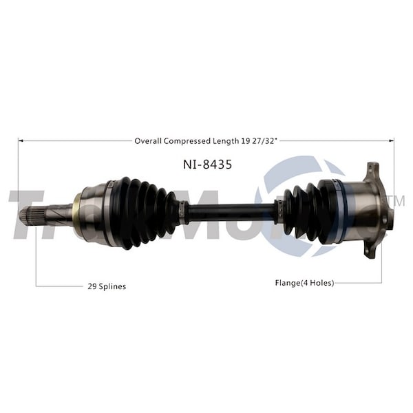 Surtrack Axle Cv Axle Shaft, Ni-8435 NI-8435 - main